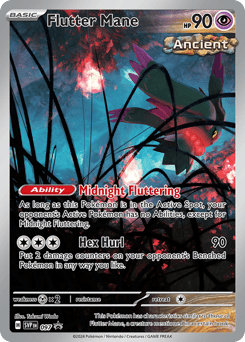 Flutter Mane 097 Scarlet & Violet Black Star Promos