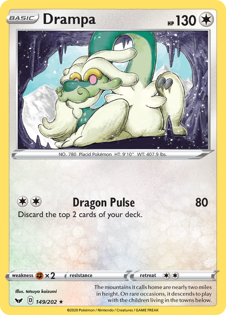 Drampa 149/202 Sword & Shield