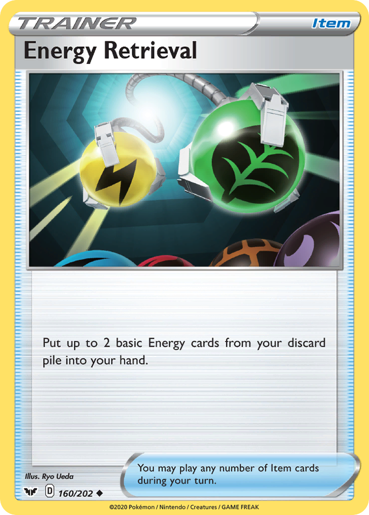 Energy Retrieval 160/202 Sword & Shield