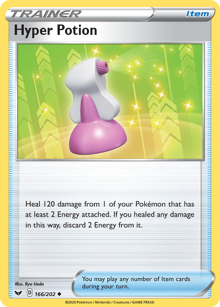 Hyper Potion 166/202 Sword & Shield