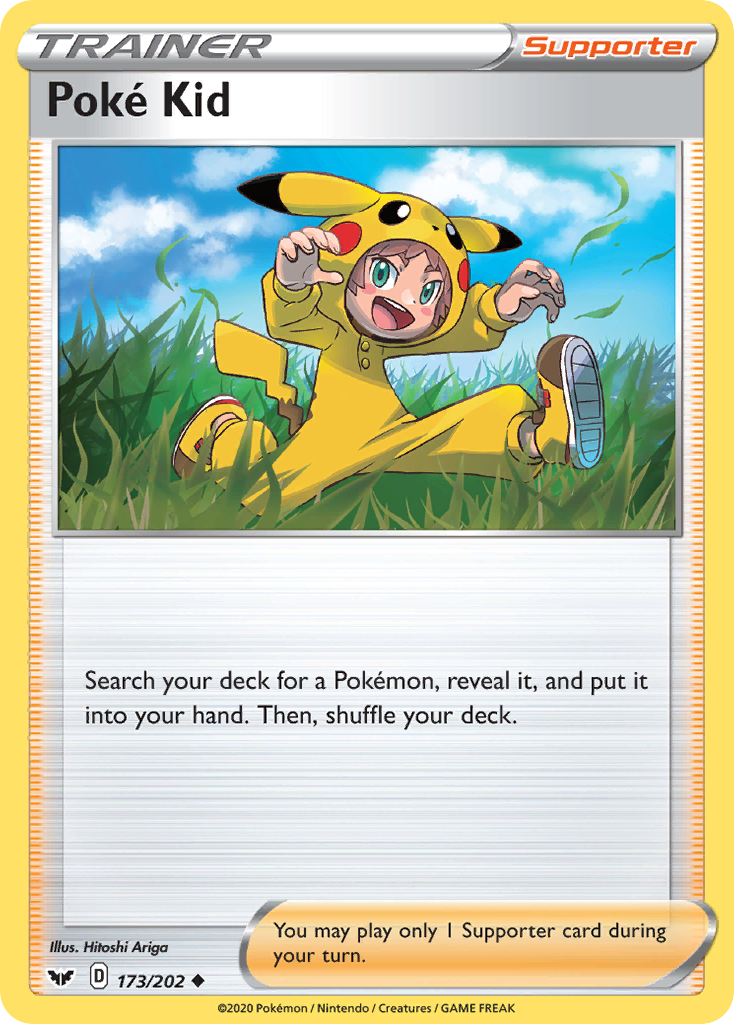Poké Kid 173/202 Sword & Shield