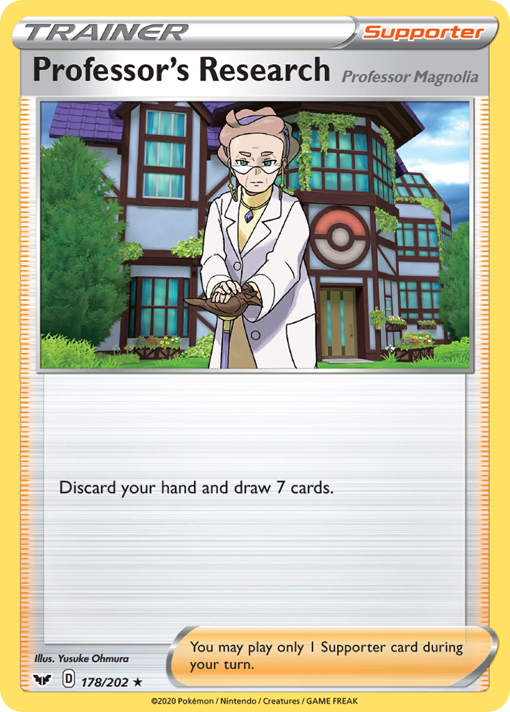 Professor's Research (Professor Magnolia) 178/202 Sword & Shield