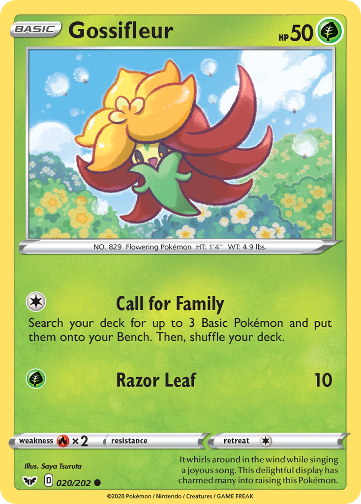 Gossifleur 020/202 Sword & Shield