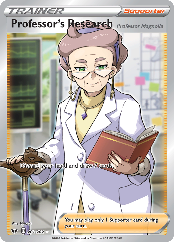 Professor's Research (Professor Magnolia) 201/202 Sword & Shield