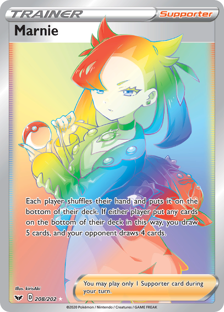 Marnie 208/202 Sword & Shield