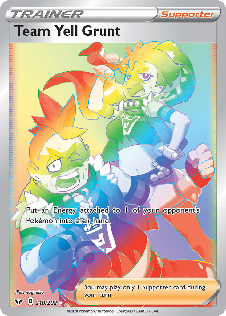 Team Yell Grunt 210/202 Sword & Shield