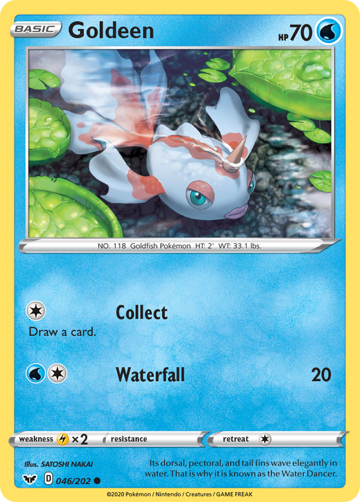 Goldeen 046/202 Sword & Shield