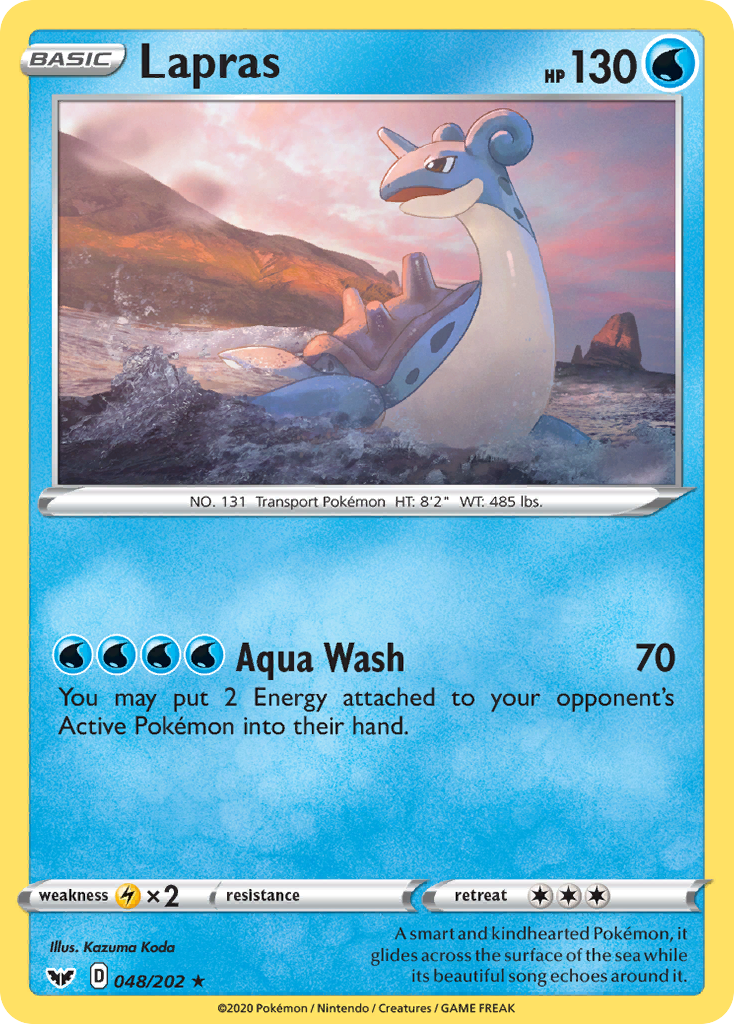 Lapras 048/202 Sword & Shield