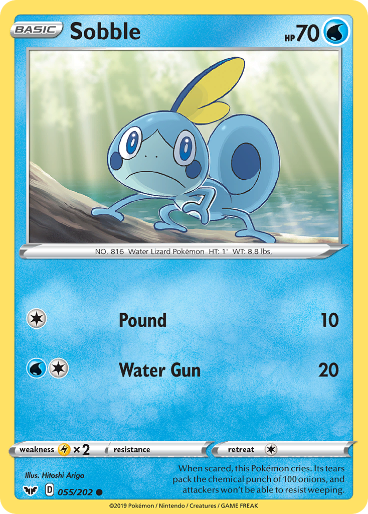 Sobble 055/202 Sword & Shield