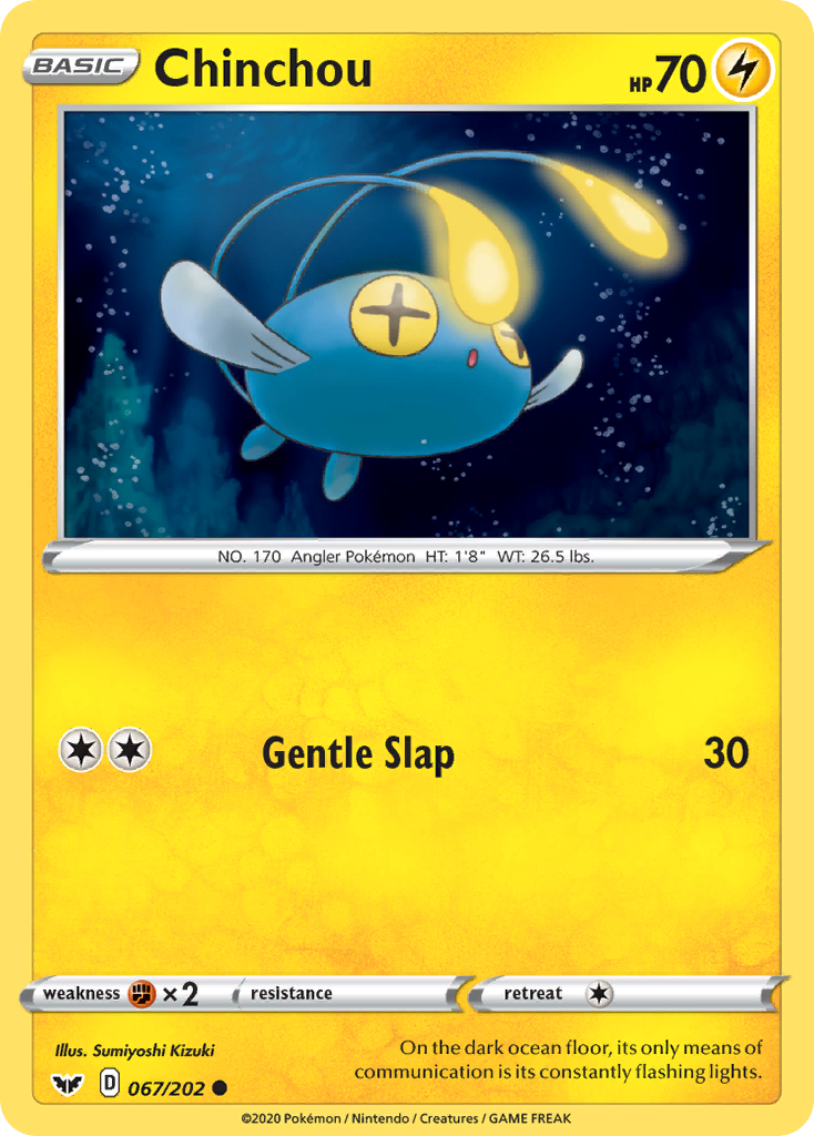 Chinchou 067/202 Sword & Shield