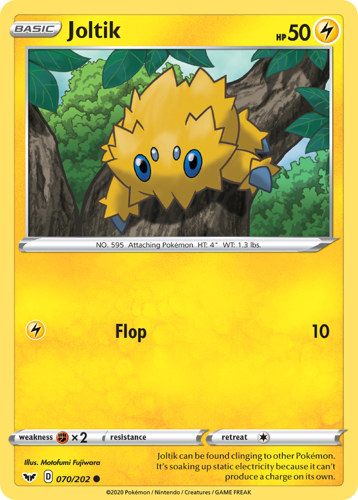 Joltik 070/202 Sword & Shield