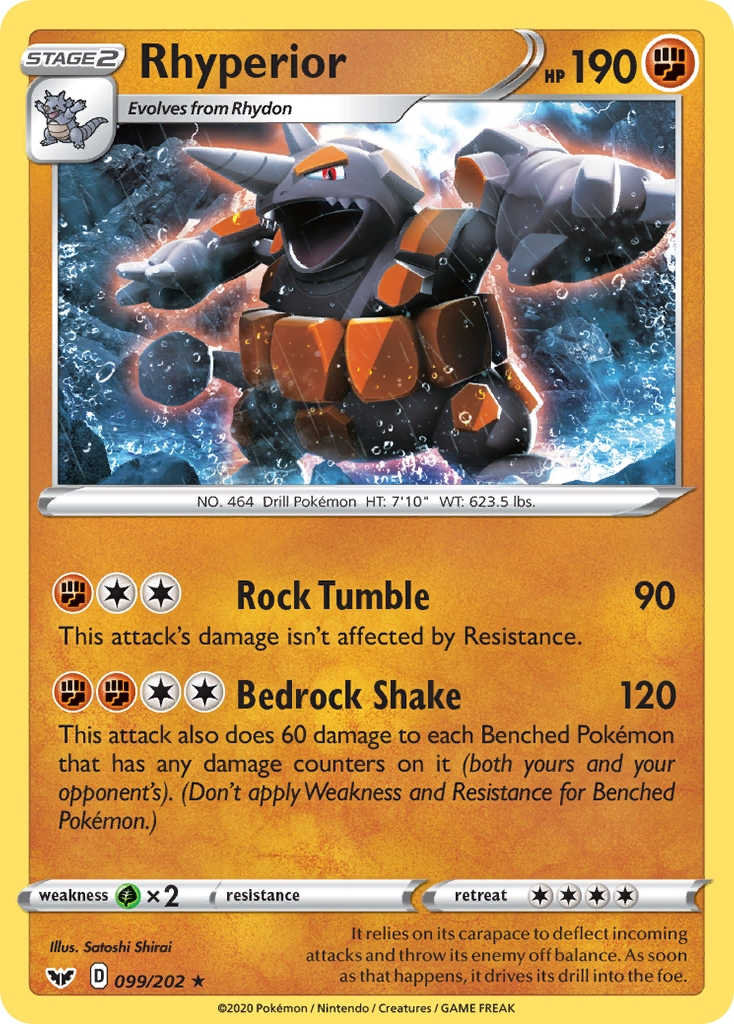Rhyperior 099/202 Sword & Shield