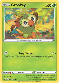 Grookey 010/202 Sword & Shield