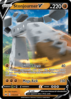 Stonjourner V 115/202 Sword & Shield