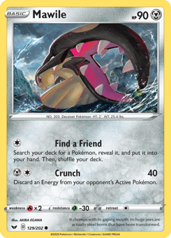 Mawile 129/202 Sword & Shield