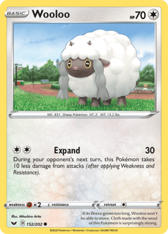 Wooloo 152/202 Sword & Shield
