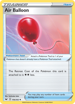 Air Balloon 156/202 Sword & Shield