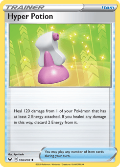 Hyper Potion 166/202 Sword & Shield