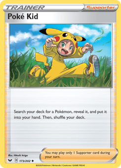 Poké Kid 173/202 Sword & Shield