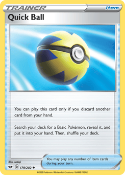 Quick Ball 179/202 Sword & Shield