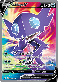 Sableye V 194/202 Sword & Shield