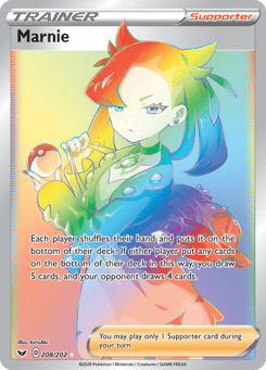 Marnie 208/202 Sword & Shield
