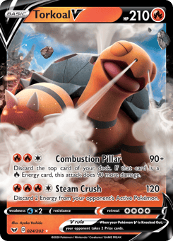 Torkoal V 024/202 Sword & Shield
