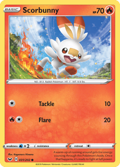 Scorbunny 031/202 Sword & Shield
