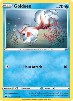 Goldeen 045/202 Sword & Shield