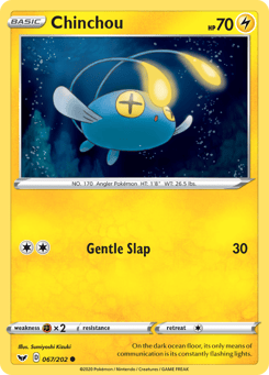 Chinchou 067/202 Sword & Shield