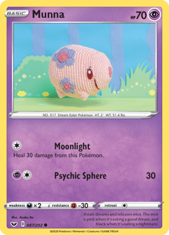 Munna 087/202 Sword & Shield