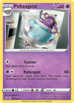Polteageist 090/202 Sword & Shield