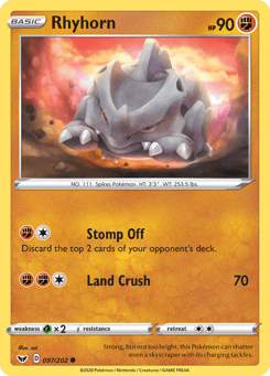 Rhyhorn 097/202 Sword & Shield