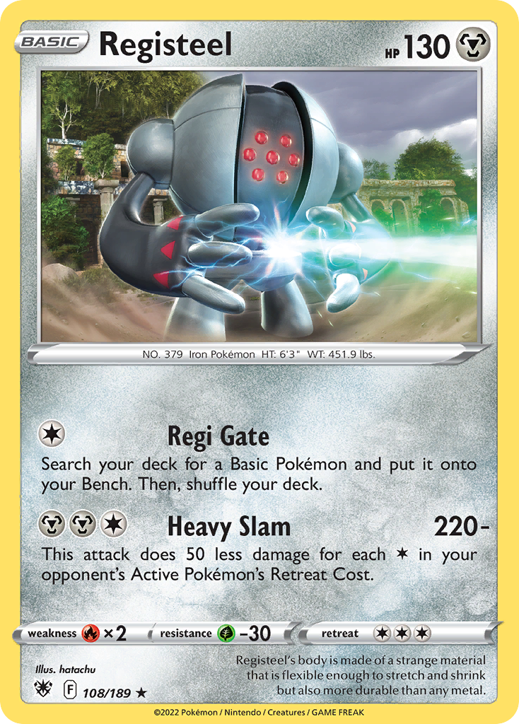 Registeel 108/189 Astral Radiance