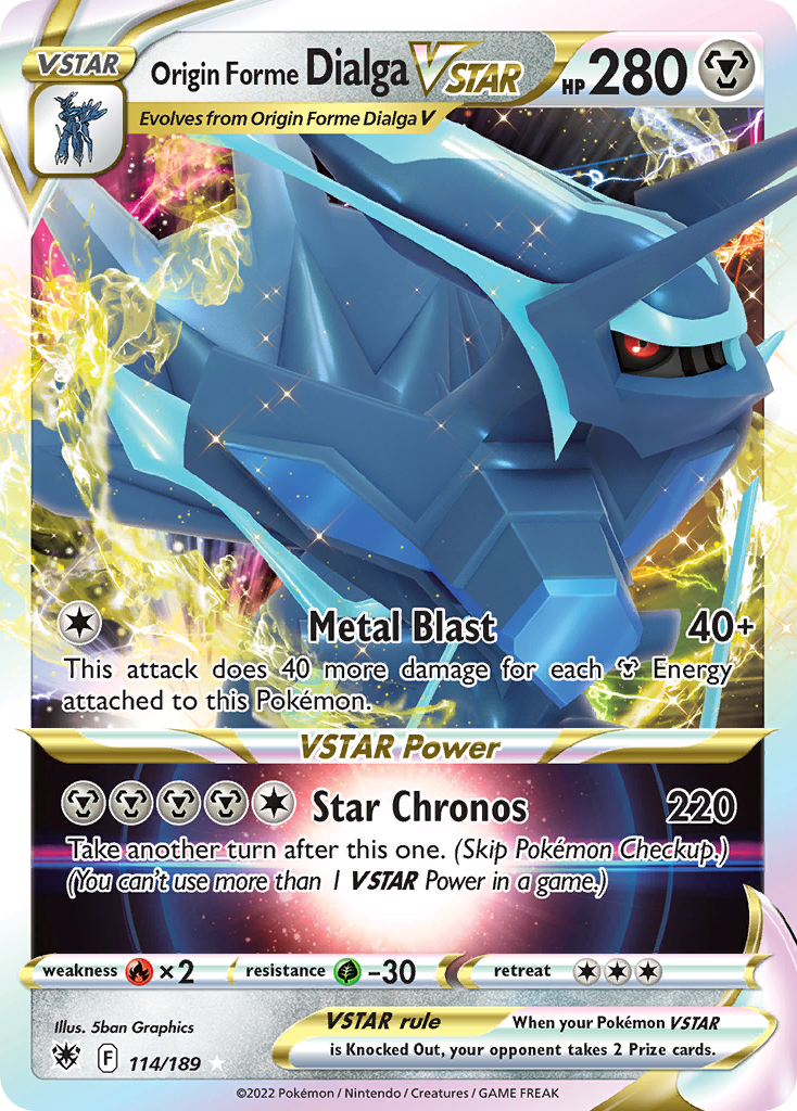 Origin Forme Dialga VSTAR 114/189 Astral Radiance