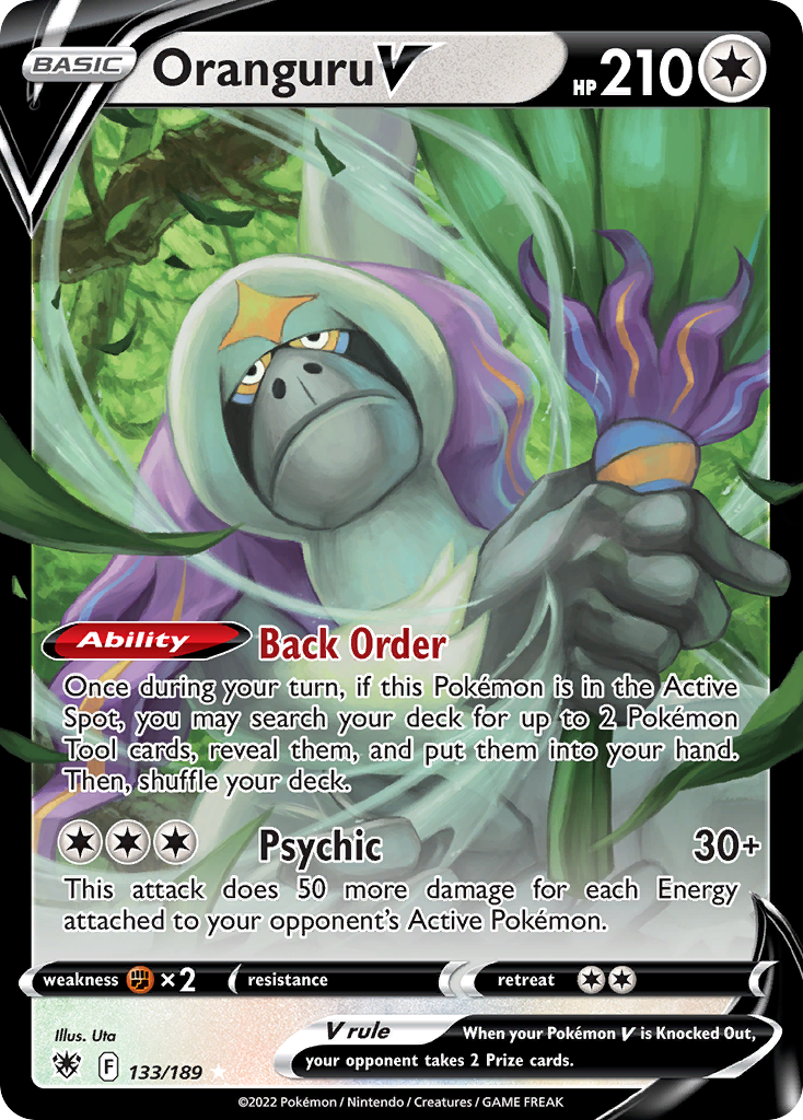 Oranguru V 133/189 Astral Radiance
