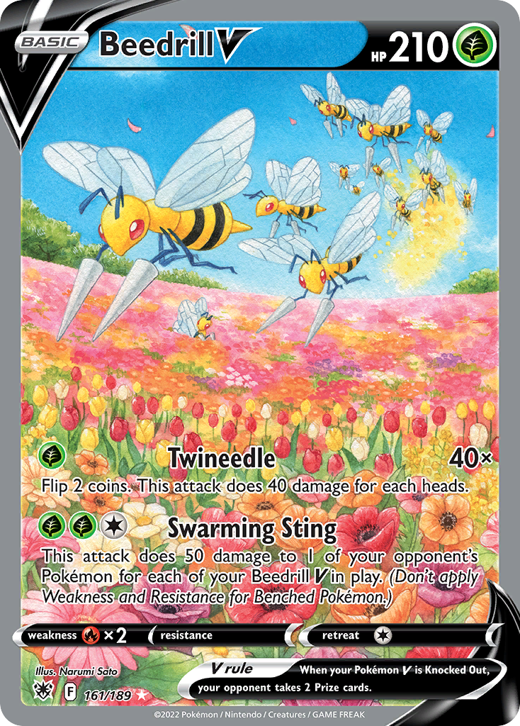 Beedrill V 161/189 Astral Radiance