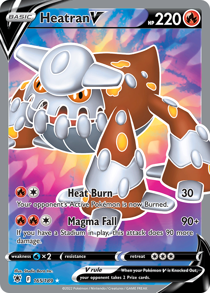 Heatran V 165/189 Astral Radiance