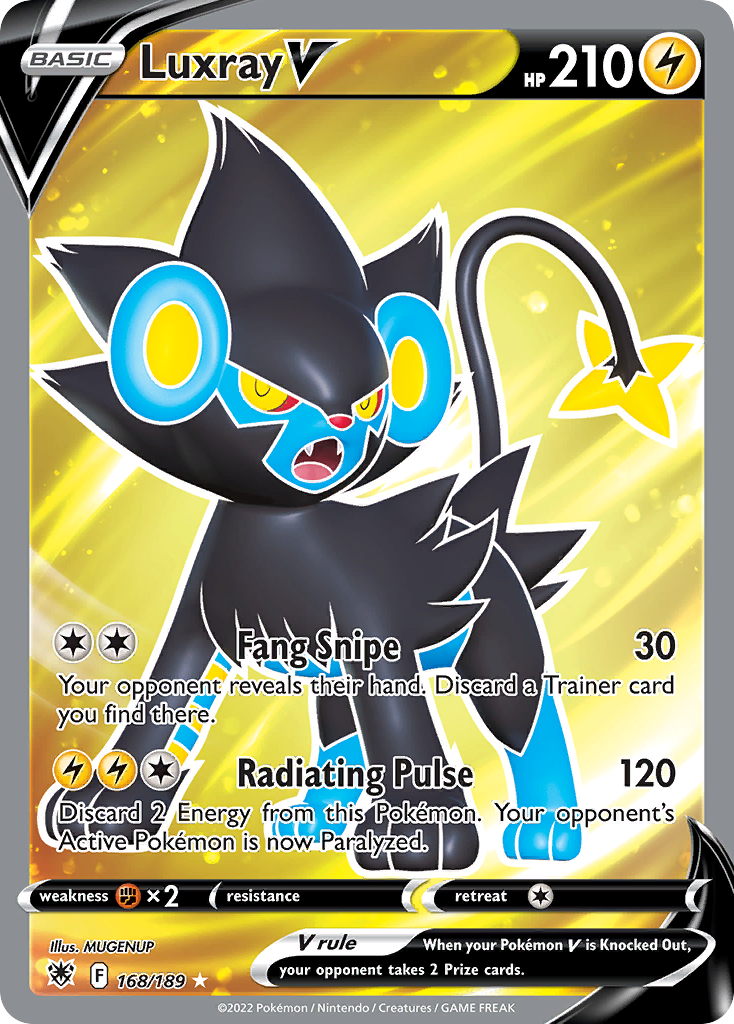 Luxray V 168/189 Astral Radiance