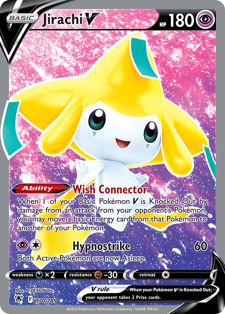 Jirachi V 170/189 Astral Radiance