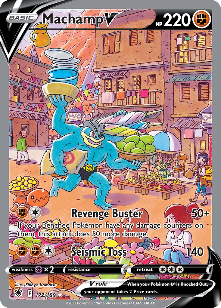Machamp V 172/189 Astral Radiance