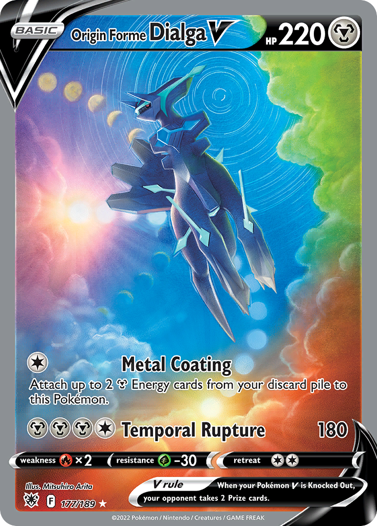 Origin Forme Dialga V 177/189 Astral Radiance