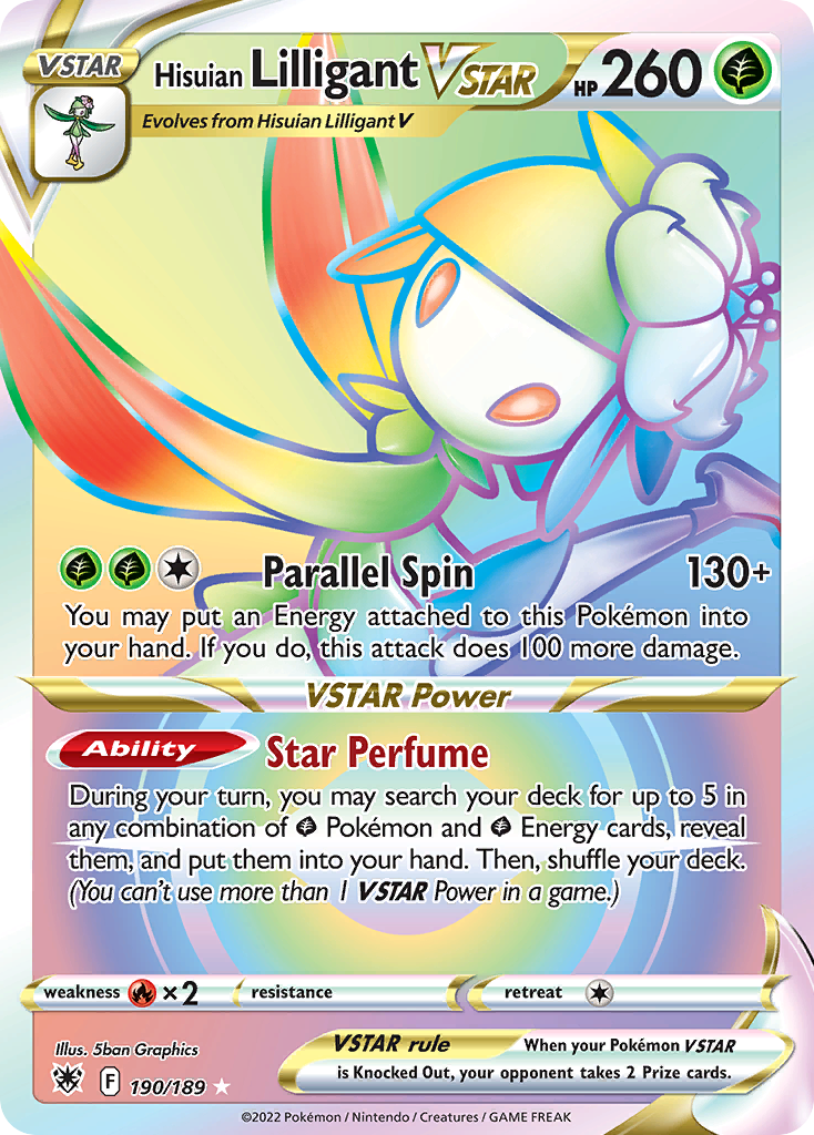 Hisuian Lilligant VSTAR 190/189 Astral Radiance