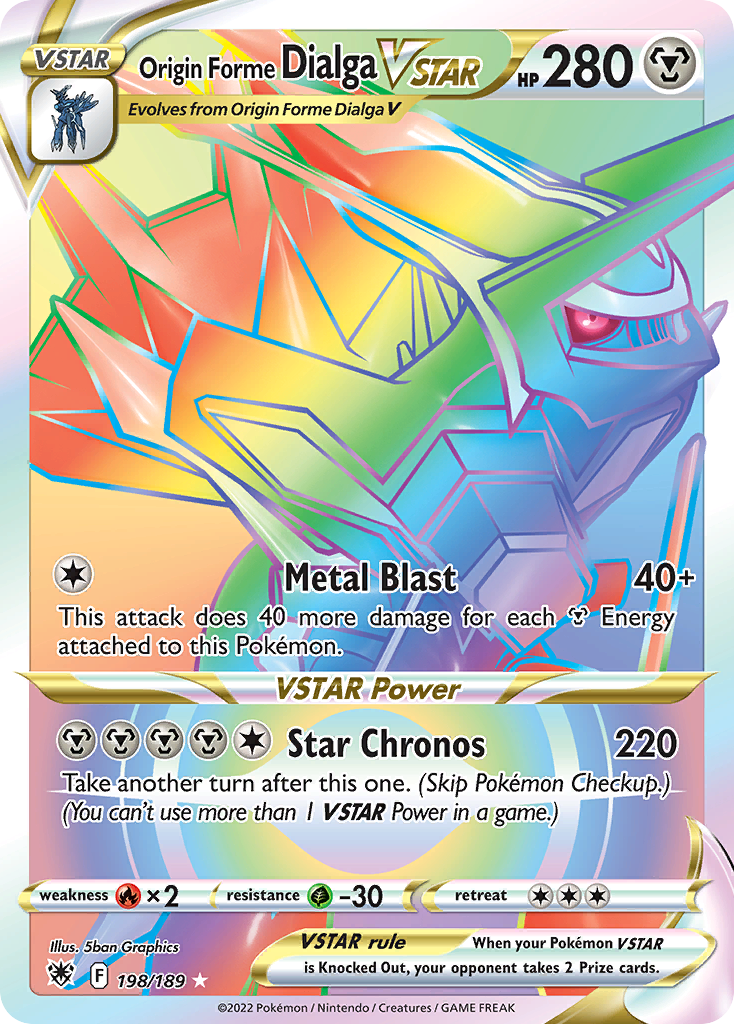 Origin Forme Dialga VSTAR 198/189 Astral Radiance