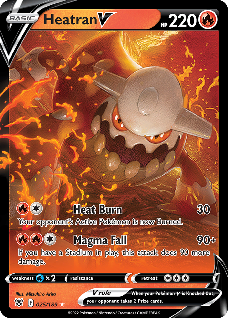 Heatran V 025/189 Astral Radiance