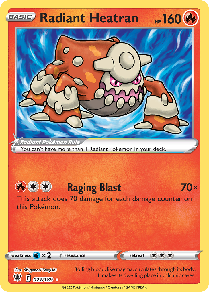 Radiant Heatran 027/189 Astral Radiance