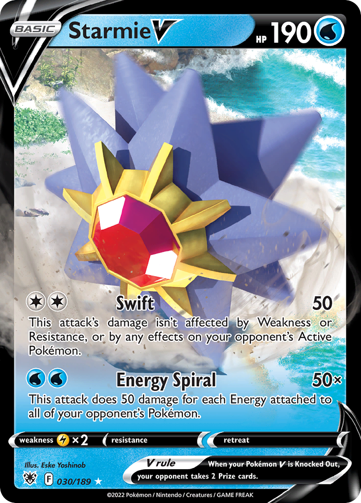 Starmie V 030/189 Astral Radiance