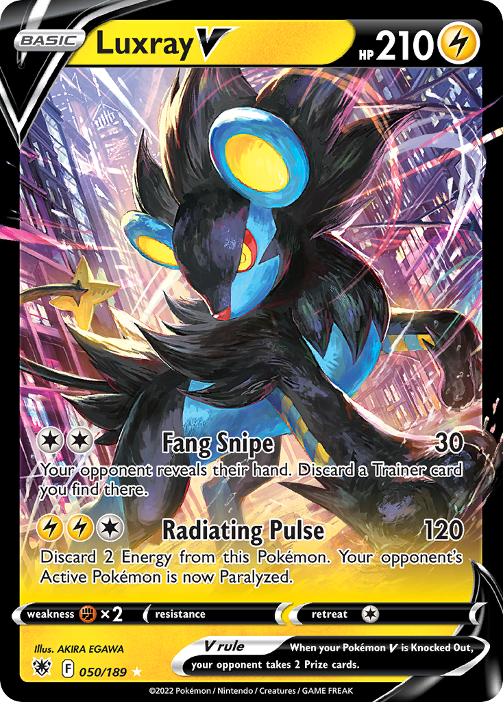 Luxray V 050/189 Astral Radiance