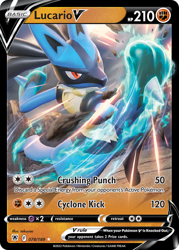 Lucario V 078/189 Astral Radiance