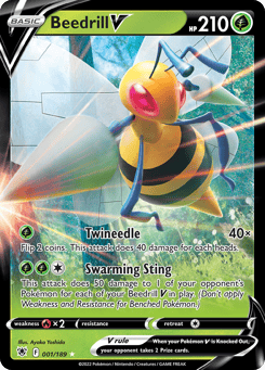 Beedrill V 001/189 Astral Radiance